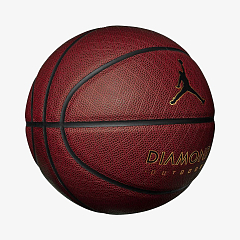 Мяч баскетбольный JORDAN DIAMOND OUTDOOR 8P DEFLATED AMBER/BLACK/METALLIC GOLD/BLACK 07