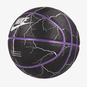 Мяч баскетбольный NIKE BASKETBALL 8P STANDARD DEFLATED OFF NOIR/ACTION GRAPE/WHITE/WHITE 07