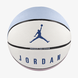 Мяч баскетбольный JORDAN ULTIMATE 2.0 8P DEFLATED ICE BLUE/WHITE/ICED LILAC/TRUE BLUE 07