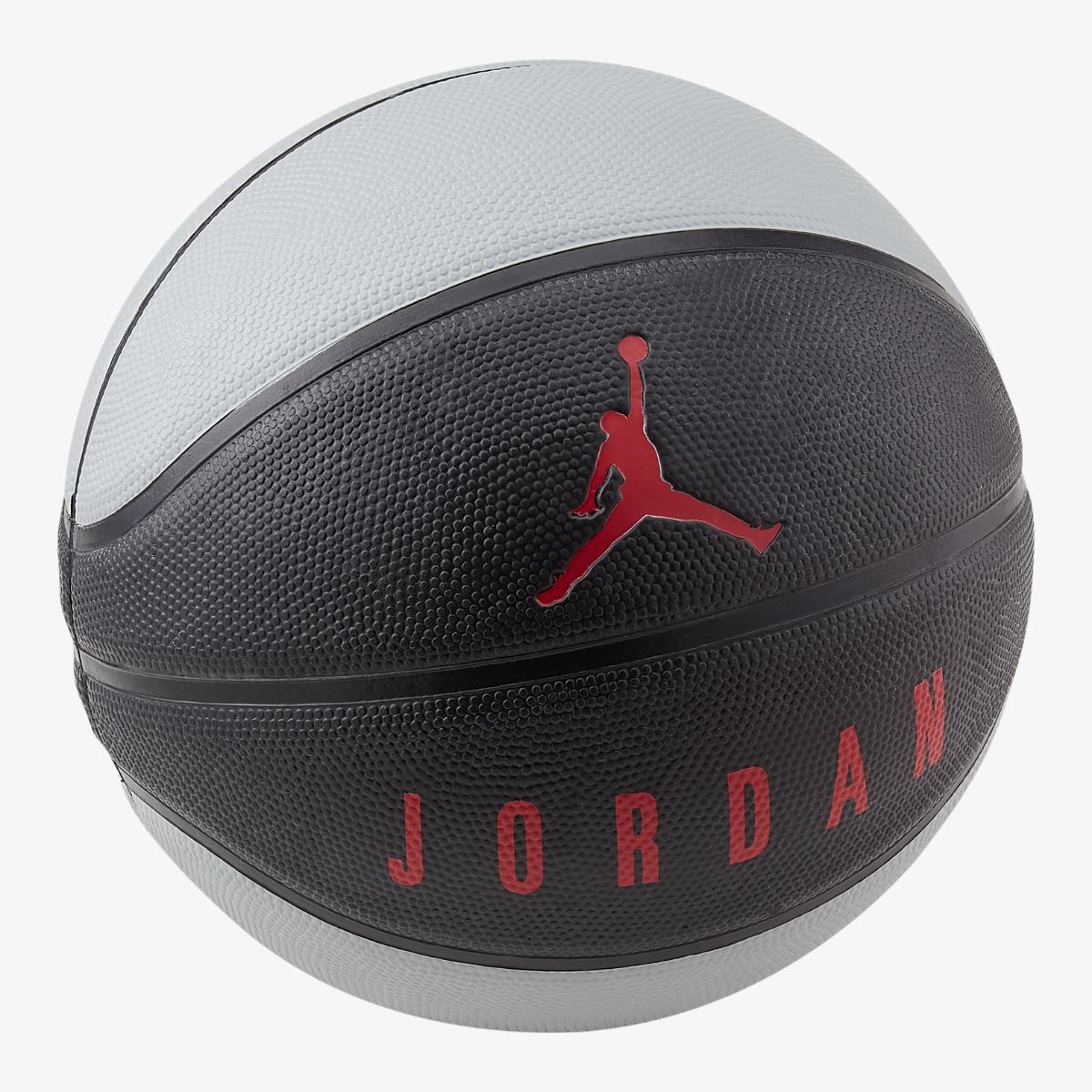 Мяч баскетбольный JORDAN PLAYGROUND 8P BLACK/WOLF GREY/GYM RED/GYM RED 07