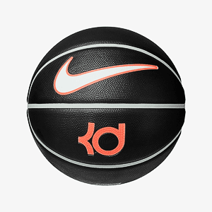 Мяч баскетбольный NIKE PLAYGROUND 8P K DURANT BLACK/BARELY GREEN/TURF ORANGE/BARELY GREEN 07