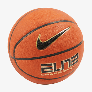 М'яч баскетбольний NIKE ELITE CHAMPIONSHIP 8P 2.0 DEFLATED AMBER/BLACK/METALLIC GOLD/BLACK 07