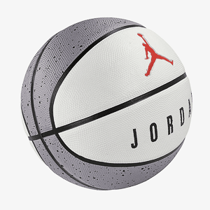 М'яч баскетбольний JORDAN PLAYGROUND 2.0 8P DEFLATED CEMENT GREY/WHITE/BLACK/FIRE RED 07