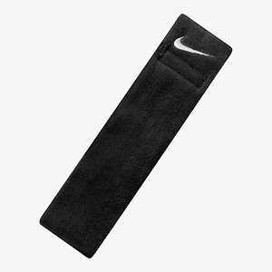 Полотенце NIKE FOOTBALL TOWEL NO SIZE BLACK/WHITE NS