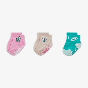 Шкарпетки NIKE "N" IS FOR INF/TOD ANKLE SOCK 3PK / "N" IS FOR INF