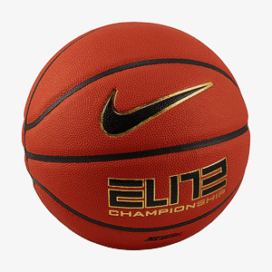 Мяч баскетбольный NIKE ELITE CHAMPIONSHIP 8P 2.0 DEFLATED AMBER/BLACK/METALLIC GOLD/BLACK 07