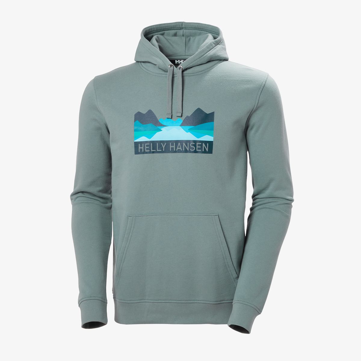Толстовка Helly Hansen NORD GRAPHIC PULL OVER HOODIE