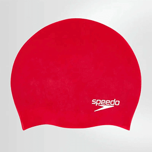 Шапочка Speedo MOULDED SILICONE CAP JU RED