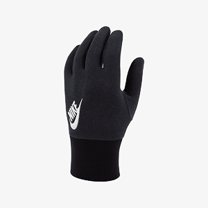 Теплые перчатки NIKE M CLUB FLEECE TG BLACK/BLACK/WHITE S