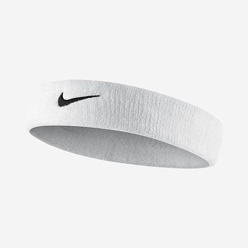 Повязка Nike SWOOSH HEADBAND WHITEBLACK