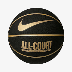 Мяч баскетбольный NIKE EVERYDAY ALL COURT 8P DEFLATED BLACK/METALLIC GOLD/BLACK/METALLIC GOLD 07