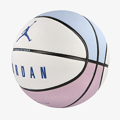 Мяч баскетбольный JORDAN ULTIMATE 2.0 8P DEFLATED ICE BLUE/WHITE/ICED LILAC/TRUE BLUE 07