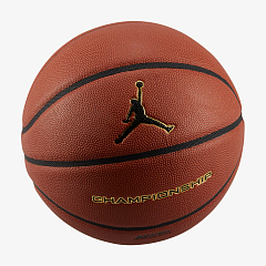 М'яч баскетбольний JORDAN CHAMPIONSHIP 8P DEFLATED NFHS AMBER/BLACK/METALLIC GOLD/BLACK 07