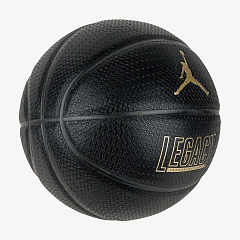 Мяч баскетбольный JORDAN LEGACY 2.0 8P DEFLATED BLACK/BLACK/BLACK/METALLIC GOLD 07
